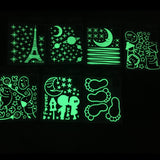 Glowing,Decoration,Shiny,Stickers,Luminescent,Stickers,Fluorescent