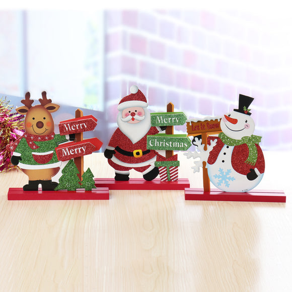 Snowman,Christmas,Ornaments,Table,Decorations