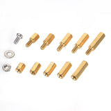 Suleve,M3BH6,750Pcs,Brass,Column,Standoff,Support,Spacer,Pillar,Stainless,Steel,Cross,Screw,Assortment,Board