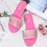 Womens,Rhinestone,Bling,Slippers,Summer,Beach,Flops,Walking,Hiking,Camping,Comfortable,Slippers,Loafers,Shoes