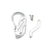 Multifunctional,Carabiner,Hanging,Buckle,Slotted,Screwdriver,Wrench,Camping,Hiking,Tools