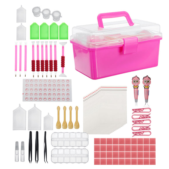 121Pcs,Diamond,Painting,Tools,Embroidery,Cross,Storage,Stitch