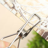 Suleve,SSCH01,20Pcs,Stainless,Steel,Clothes,Metal,Clips,Hanger,Socks,Underwear,Towel,Sheet