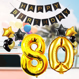 Adult,Birthday,Banner,Balloons,Party,Decorations