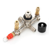 Alloy,Compressor,Double,Outlet,Pressure,Regulator,Valve,Fitting,Valve