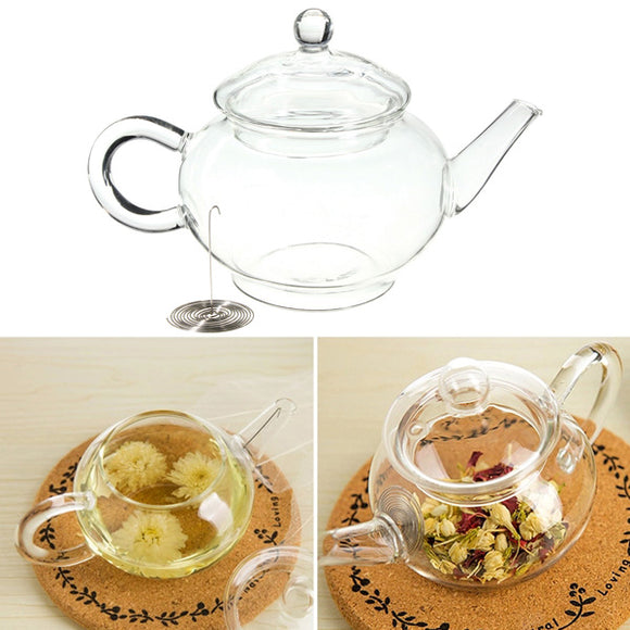 250ml,8.5oz,Glass,Teapot,Resistant,Kettle