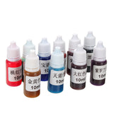 10Pcs,Epoxy,Resin,Ultraviolet,Curing,Colorant,Liquid,Pigment,Colors,Crafts