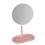 Charging,Touch,Dimming,Makeup,Table,Mirrors,Cosmetics,Storage