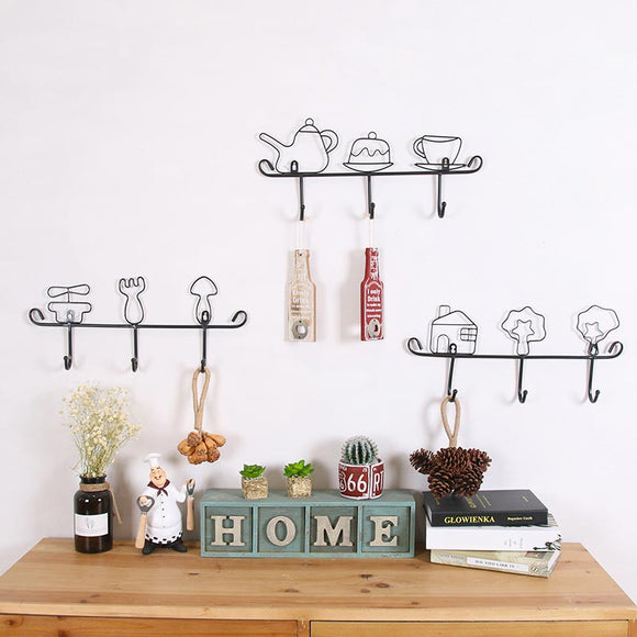 KCASA,Creative,Mount,Metal,Bedroom,Bathroom,Hanger