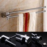 Brass,Swivel,Hanger,Double,Towel,Holder,Chrome,Finish,Mounted