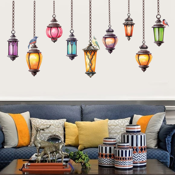 Miico,Creative,Colorful,Exotica,Ceiling,Lamps,Removable,Decor,Sticker