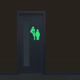 Miico,Creative,Women,Luminous,Removable,Bathroom,Decorative,Decor,Sticker