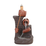 Ceramic,Backflow,Waterfall,Smoke,Incense,Burner,Censer,Cones,Holder