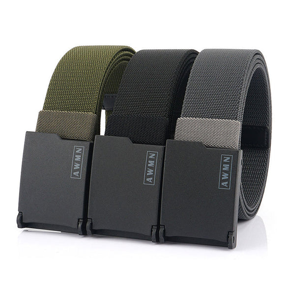 125CM,3.8CM,Width,Automatic,Buckle,Canvas,Men's,Tactical,Leisure,Breathable,Nylon,Waist