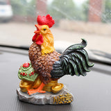 Shelves,Caishun,Auspicious,Chicken,Resin,Ornaments,Creative,Decoration,Craft,Study