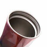 Stainless,Steel,Gradient,Color,Diamond,Double,Travel,Water,Bottles,Straw