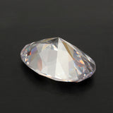 25mmx18mm,Artificial,Zircon,Round,Stunning,White,Sapphire,Gemstone,Decorations