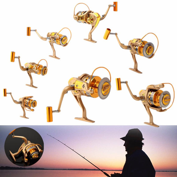 5.5:1,Spinning,Spool,Fishing,Aluminum,Freshwater,Right,Interchangeable