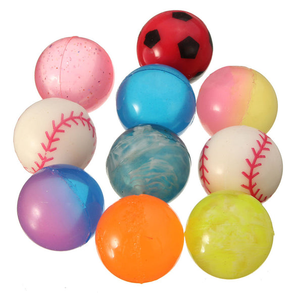 10Pcs,Bouncy,Balls