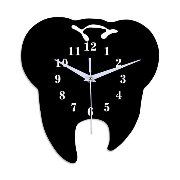 Emoyo,ECY056,Tooth,Shape,Clock,Quartz,Clock,Clock,Office,Decorations