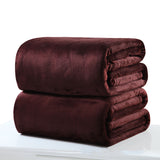 27.6x39.4inch,Travel,Velvet,Blanket,Solid,Bedding,Towel