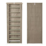 Tiers,Closet,Storage,Cabinet,Organizer,Dustproof,Cover