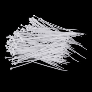 Suleve,Nylon,500Pcs,White,Nylon,Cable,Strong,Tensile,Strength