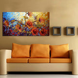 120x60cm,Abstract,Flower,Canvas,Print,Paintings,Decor,Unframed