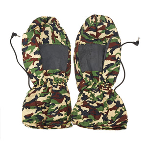 TENGOO,Electric,Heating,Glove,Camouflage,Battery,Powered,Waterproof,Sports,Winter,Mitten