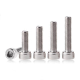 Suleve,M3SH10,50Pcs,Stainless,Steel,Socket,Screw,Bolts,Optional,Length