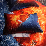 Bedding,Sports,Quilt,Cover,Pillowcase,Queen