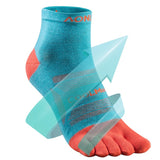 3Pairs,AONIJIE,E4802,Running,Athletic,Socks,Toesocks,Running,Cycling,Trail