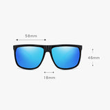 Summer,Outdoor,Square,Polarized,Glasses,Driving,Casual,Sunglasses