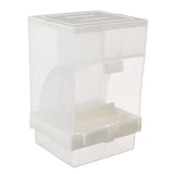 Capacity,Acrylic,Parrot,Integrated,Automatic,Feeder,Birds,Feeding,Birds,Accessories