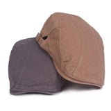 Solid,Cotton,Adjustable,Sunshade,Beret,Casual,Driving,Cabbie