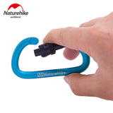 Naturehike,Shape,Buckle,Aluminum,Alloy,Carabiner,Hanging,Keychain,Outdoor,Camping,Tools