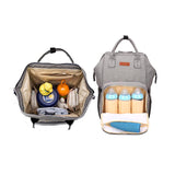 Multifunctional,Mummy,Backpack,Waterproof,Charging,Diape