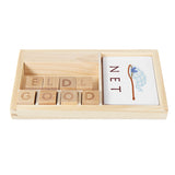 Alphabet,Building,Block,Cardboard,Puzzle,English,Early,Learning