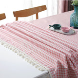 140x140cm,Green,Househeld,Woven,Cotton,Reversible,Table,cloth