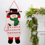 Christmas,Countdown,Calendar,Snowman,Hanging,Advent,Calendar,Decorations,Decor