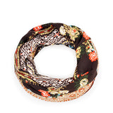 Women,Cotton,Flower,Printing,Beanie,Gaiter,Shield
