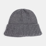 Unisex,Solid,Color,Knitted,Skull,Beanie,Brimless