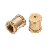 100Pcs,Brass,Single,Knurled,Female,Thread,Blind,Insert,Embedded