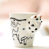 Ceramic,Animal,Cartoon,Painted,Coffee