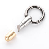 Stainless,Steel,Keychain,Blade,Outoor,Emergency,Micro,Capsule,Paper,Cutter