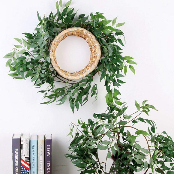 Artificial,Willow,Vines,Plant,Greenery,Garland,Wreath,Leaves,Hanging,Wedding,Decor,Supplies