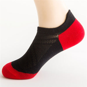 Cotton,Outdoor,Sport,Stripe,Patchwork,Invisible,Socks,Liner,Sneaker,Slippers,Socks