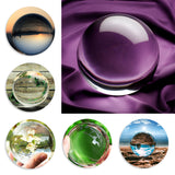 100mm,Clear,Round,Glass,Artificial,Natural,Quartz,Magic,Healing,Crystal,Decorations