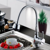 Kitchen,Swivel,Spout,Single,Handle,Faucet,Spray,Mixer