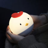 Creative,Tumbler,Cartoon,Silicone,Cuckoo,Chicken,Night,Light,Patting,Bedside,Sleep,Night,Light